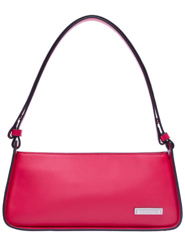 LIEBESKIND BERLIN Leren schoudertas "Crossbody S" roze - (B)28 x (H)12 x (D)9 cm
