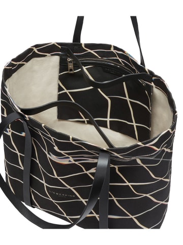 LIEBESKIND BERLIN Shopper bag "Aurora" w kolorze czarnym - 55 x 38 x 19 cm