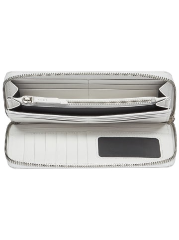 LIEBESKIND BERLIN Leder-Geldbörse "Gigi" in Weiß - (B)19 x (H)9 x (T)2 cm