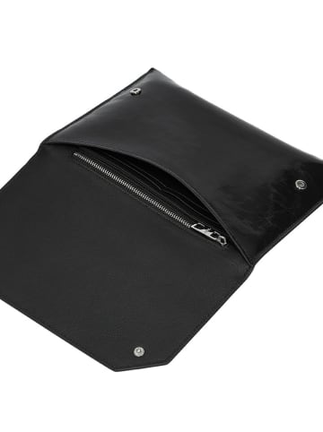 LIEBESKIND BERLIN Skórzany portfel "Pouch M" w kolorze czarnym - 23 x 16 x 1 cm