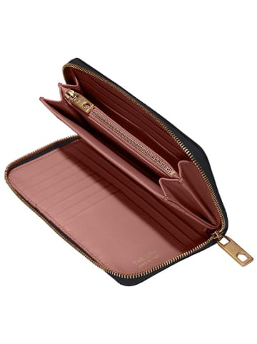 LIEBESKIND BERLIN Leren portemonnee "Gigi" zwart - (B)19 x (H)9,5 x (D)2 cm