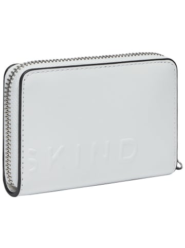LIEBESKIND BERLIN Leder-Geldbörse "Eliza" in Weiß - (B)11,5 x (H)8 x (T)1 cm