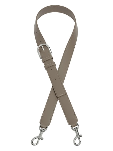 LIEBESKIND BERLIN Pasek w kolorze szarobrązowym do torebki - dł. 108 cm