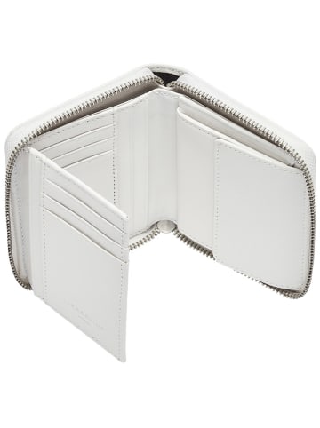 LIEBESKIND BERLIN Leren portemonnee "Conny" wit - (B)12,5 x (H)10 x (D)2 cm
