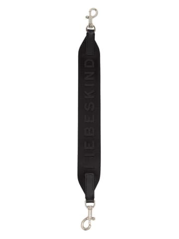 LIEBESKIND BERLIN Pasek w kolorze czarnym do torebki - dł. 38 cm