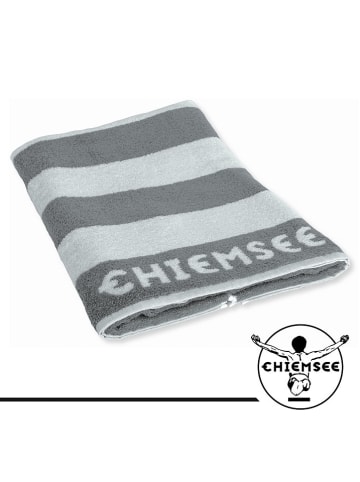 Chiemsee Jacquard handdoek grijs/wit