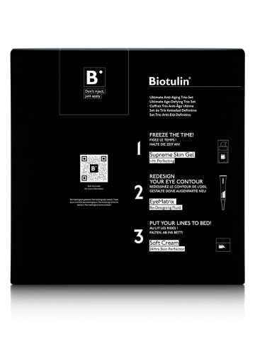 Biotulin 3tlg. Gesichtspflege-Set "Ultimate Age-Defying"