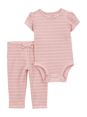 carter's 2-delige outfit lichtroze