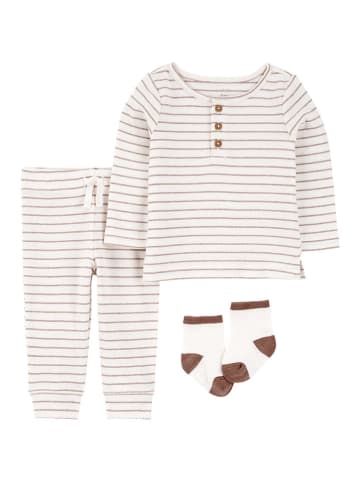 carter's 3tlg. Outfit in Braun