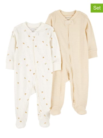 carter's 2-delige set: pakjes wit/lichtbruin