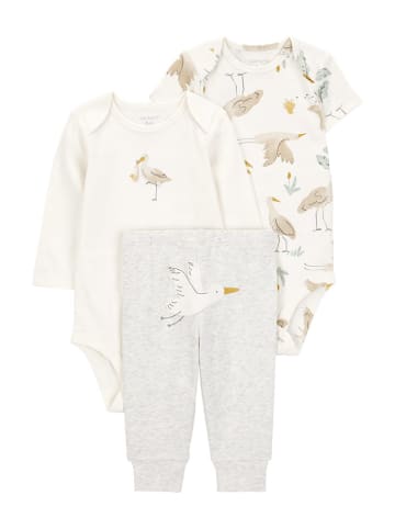 carter's 3tlg. Outfit in Weiß