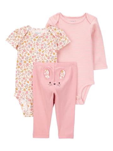 carter's 3tlg. Outfit in Rosa