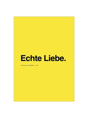 Poster & Frame Kunstdruk "Echte Liebe"