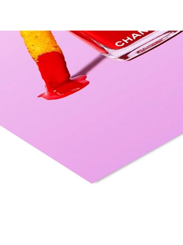 Poster & Frame Kunstdruk "Fries before guys"
