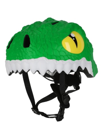Crazy Safety Kask rowerowy w kolorze zielonym