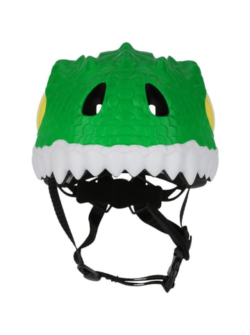 Crazy Safety Kask rowerowy w kolorze zielonym
