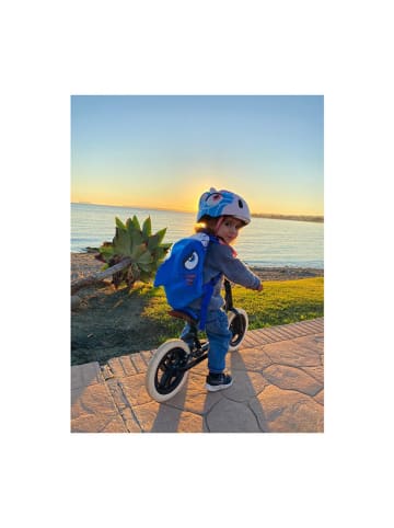 Crazy Safety Fietshelm blauw