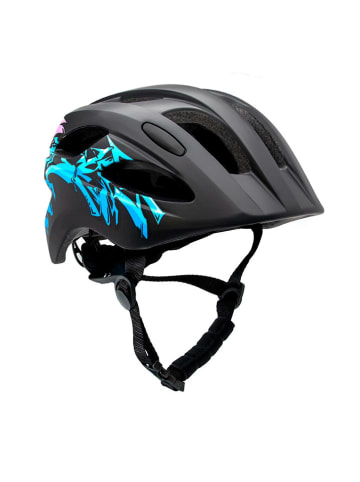 Crazy Safety Fahrradhelm in Schwarz/ Bunt