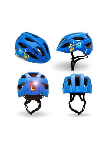 Crazy Safety Fahrradhelm in Blau