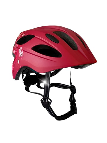Crazy Safety Kask rowerowy w kolorze czerwonym