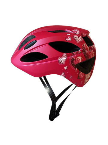 Crazy Safety Kask rowerowy w kolorze czerwonym
