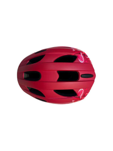 Crazy Safety Kask rowerowy w kolorze czerwonym