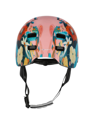 Crazy Safety Fahrradhelm in Rosa/ Bunt