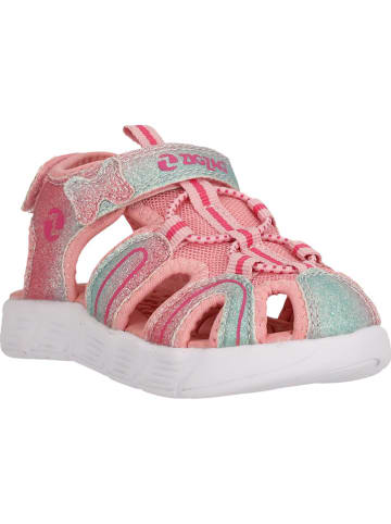 Zigzag Halbsandalen in Rosa/ Hellblau