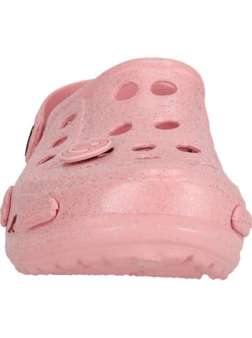 Zigzag Clogs in Rosa