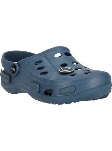 Zigzag Clogs in Petrol