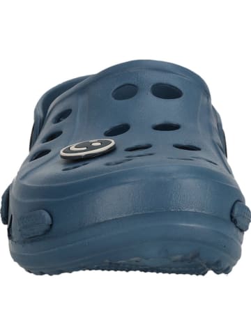 Zigzag Clogs in Petrol