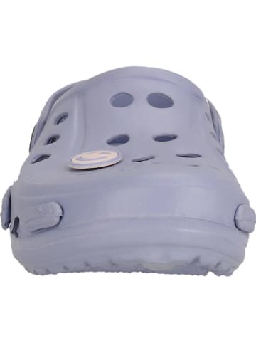 Zigzag Clogs in Grau