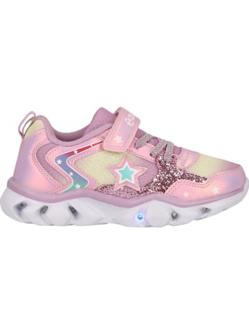 Zigzag Sneaker in Rosa/ Bunt