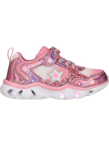 Zigzag Sneaker in Rosa/ Weiß