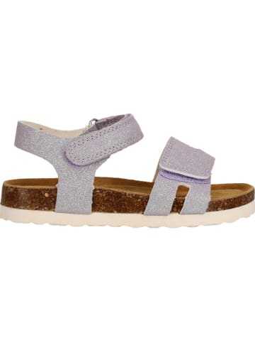 Zigzag Sandalen in Lila