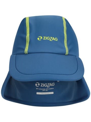 Zigzag Nackenschutzcap in Blau