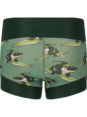 Zigzag Badehose in Grün