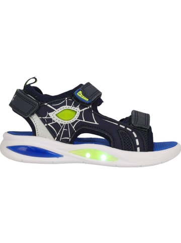 Zigzag Sandalen in Dunkelblau
