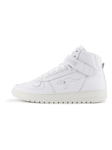 KangaROOS Originals Leder-Sneakers "GAME HI" in Weiß