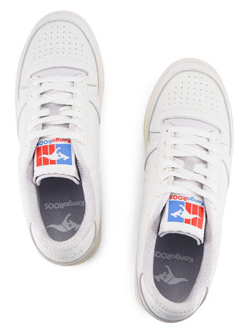 KangaROOS Originals Leder-Sneakers "GAME LO" in Weiß