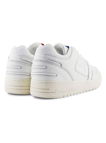 KangaROOS Originals Leder-Sneakers "HOT SHOT LO P" in Weiß