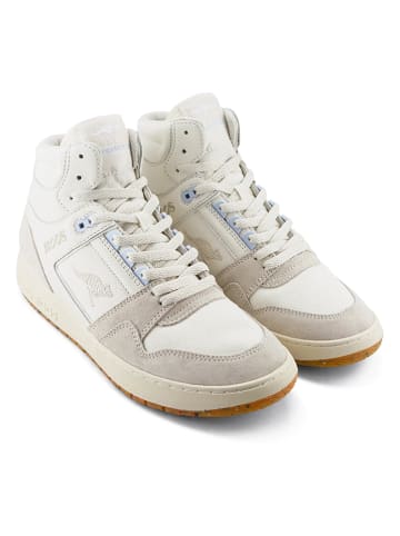 KangaROOS Originals Leder-Sneakers "HOT SHOT HI ECO" in Beige