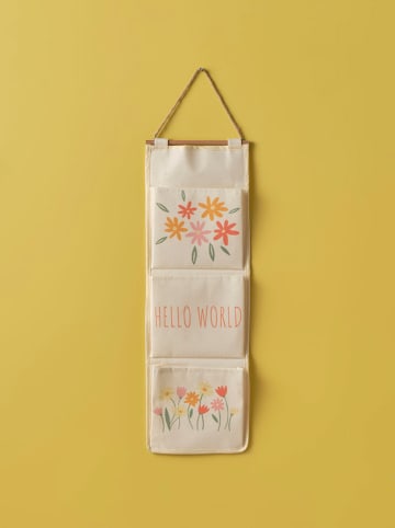 BELLA MAISON Organizer "Freya" w kolorze kremowym ze wzorem - 60 x 20 cm