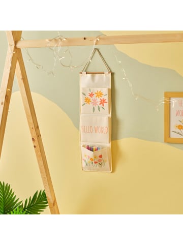 BELLA MAISON Organizer "Freya" w kolorze kremowym ze wzorem - 60 x 20 cm