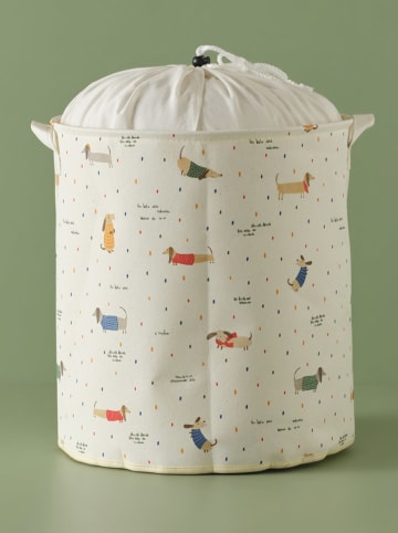 BELLA MAISON Aufbewahrungskorb in Bunt - (H)40 x  Ø 36 cm