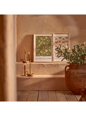 BELLA MAISON Druk artystyczny "Indian" w ramce - 33 x 48 cm