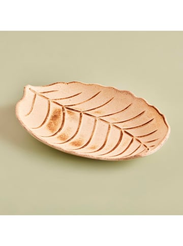 BELLA MAISON Dekoschale "Liam" in Beige - (B)21 x (H)30 cm