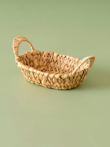 BELLA MAISON Aufbewahrungskorb "Novi" in Hellbraun - (B)18 x (H)12 cm