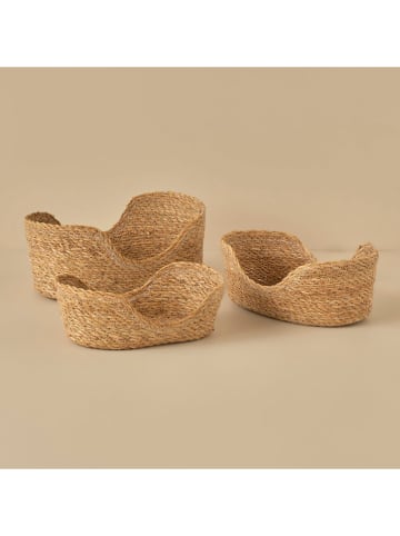 BELLA MAISON Opbergmand "Berry" lichtbruin - (B)27 x (H)16 cm