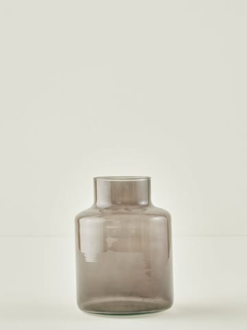 BELLA MAISON Vase "Lore" in Grau - (H)20 x Ø 14 cm
